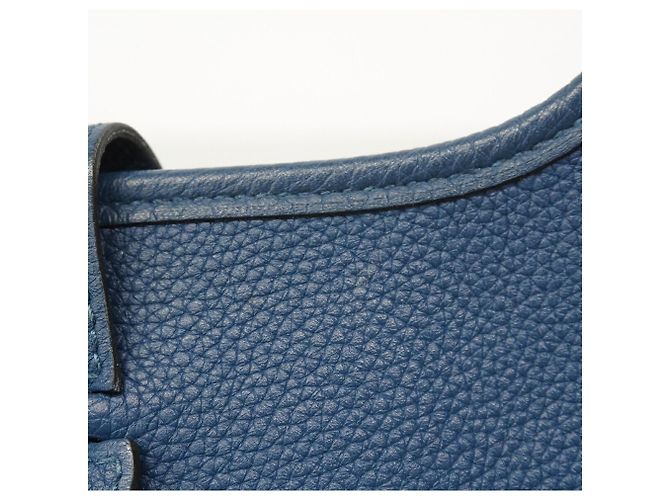 Hermès Borsa a tracolla Hermes Evelyne TPM Blu scuro - vista 7