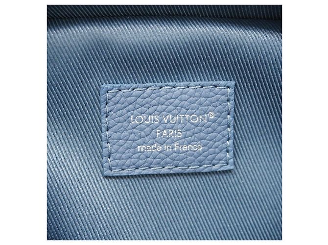 Borsa a tracolla Louis Vuitton Damouflage Avenue PM Blu - vista 5