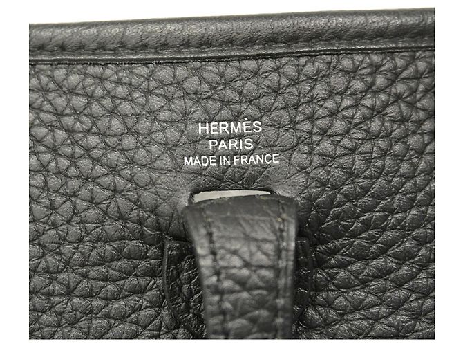 Hermès Borsa a tracolla Hermes Evelyne TPM Nero - vista 5