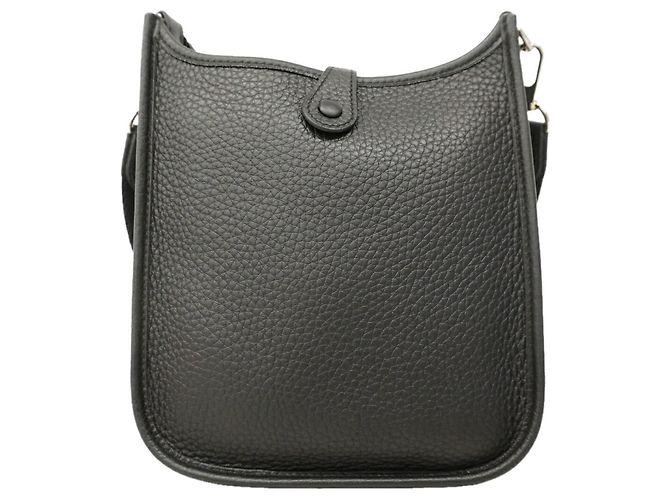 Hermès Borsa a tracolla Hermes Evelyne TPM Nero - vista 7