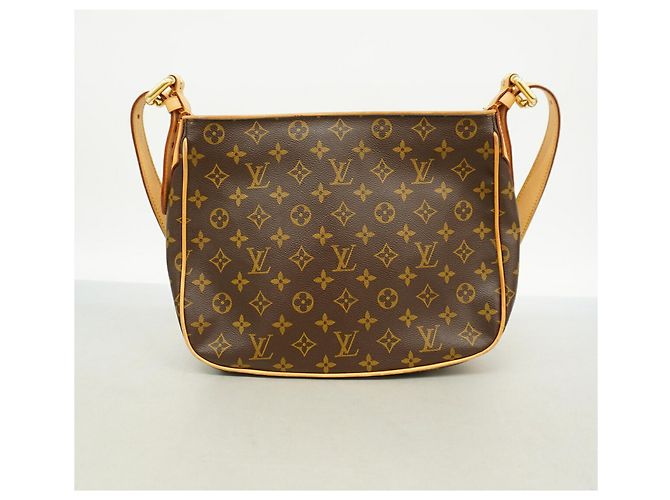 Borsa a tracolla Louis Vuitton Monogram Hudson GM Marrone - vista 10