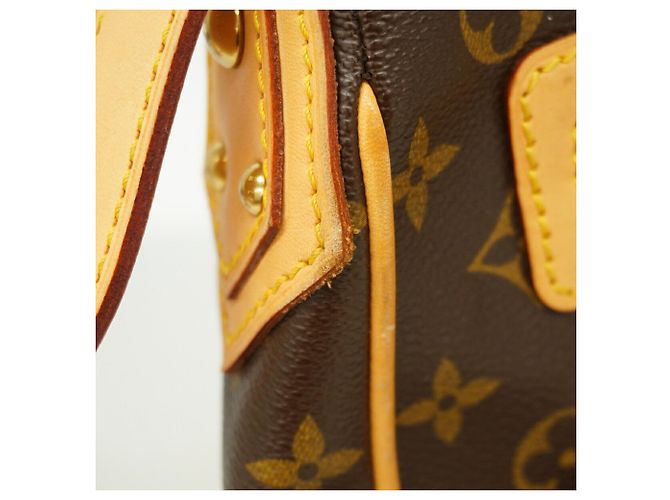 Borsa a tracolla Louis Vuitton Monogram Hudson GM Marrone - vista 7