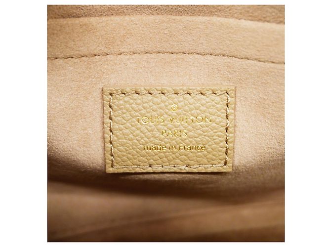 Borsa Louis Vuitton Monogram Empreinte Bicolor Speedy Bandoulière 20 Grigio Crudo - vista 5