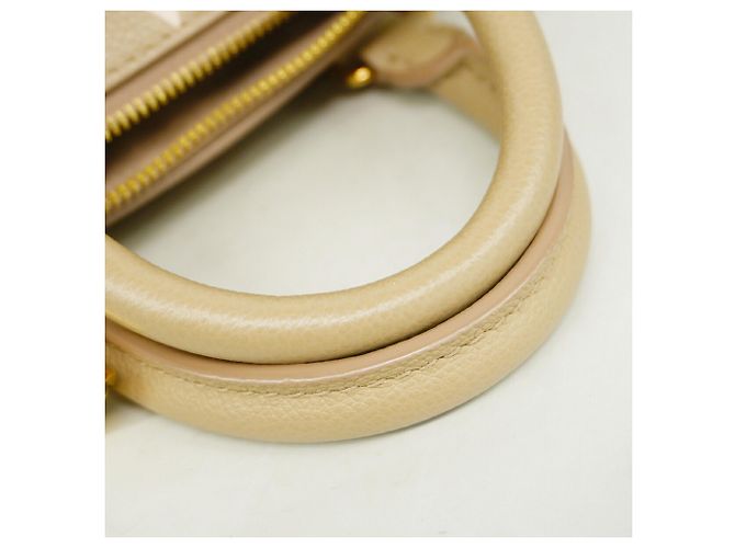 Borsa Louis Vuitton Monogram Empreinte Bicolor Speedy Bandoulière 20 Grigio Crudo - vista 9