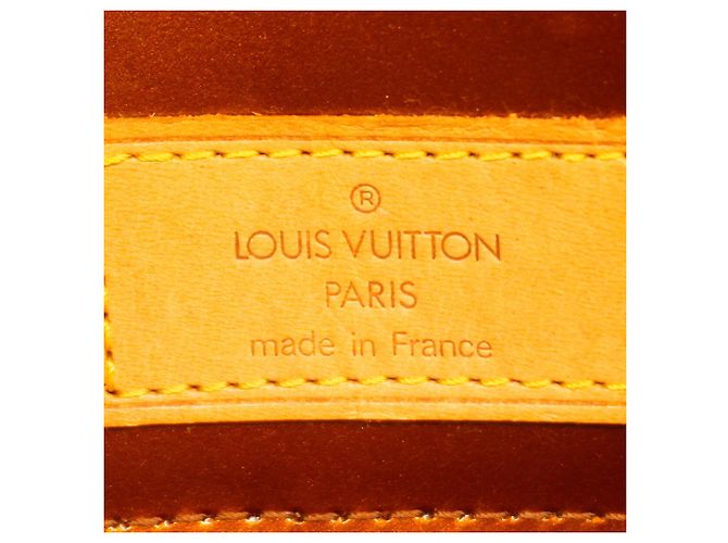 Borsa Louis Vuitton Vernis Lead PM Bronzo - vista 5