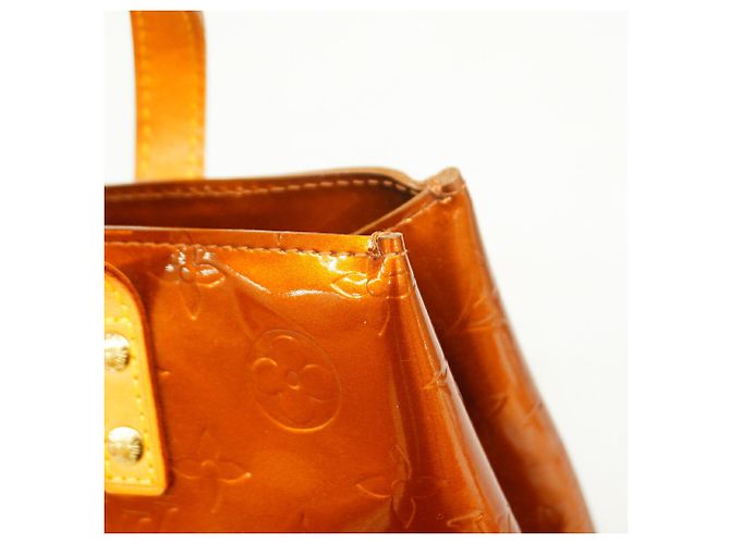 Borsa Louis Vuitton Vernis Lead PM Bronzo - vista 7