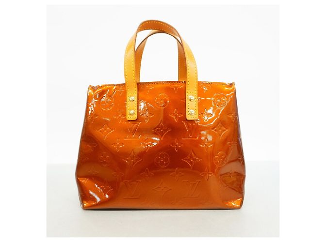 Borsa Louis Vuitton Vernis Lead PM Bronzo - vista 9
