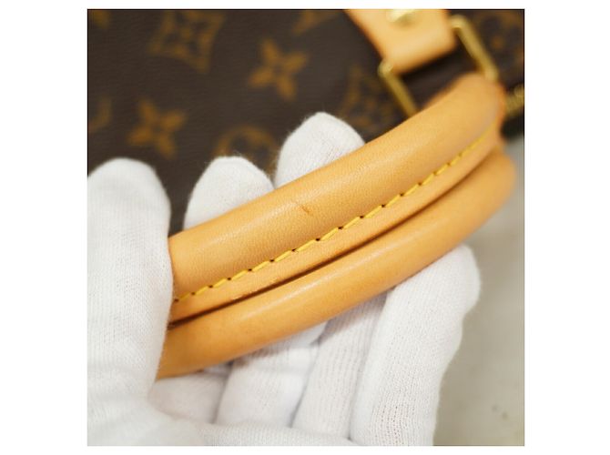 Borsa Louis Vuitton Monogram Speedy 30 Marrone - vista 11