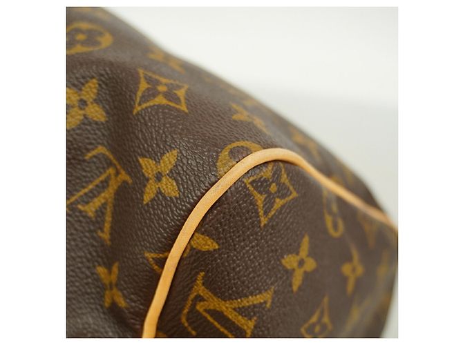 Borsa Louis Vuitton Monogram Speedy 30 Marrone - vista 7
