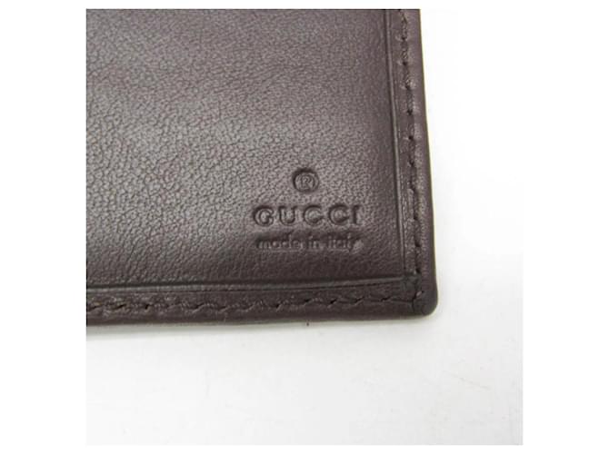 Cartera larga Gucci Interlocking Beige Marrón oscuro - vista 12