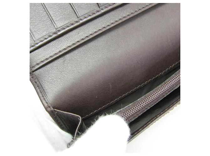 Cartera larga Gucci Interlocking Beige Marrón oscuro - vista 9