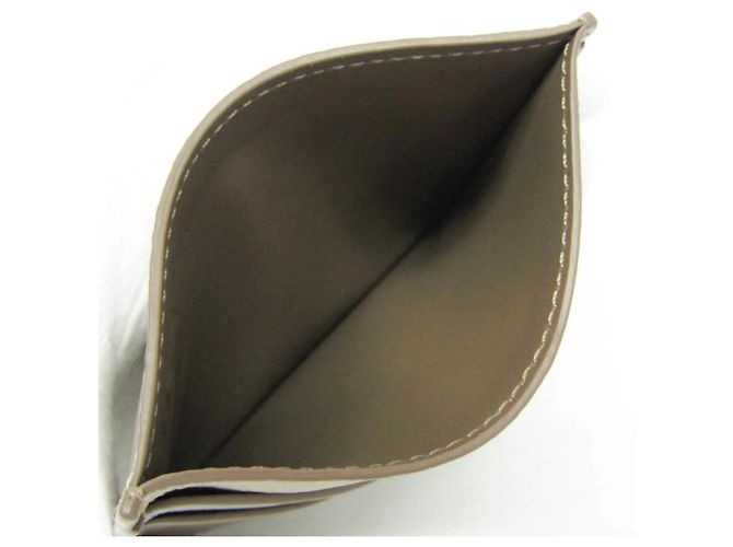Tarjetero Loewe Puzzle Plain Castaño Beige - vista 4