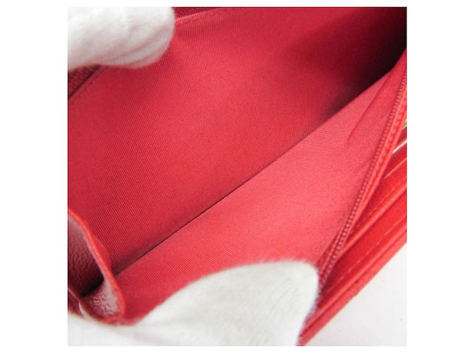 Chanel Matelasse Half Coco Damen Langbörse in Rot - Ansicht 5