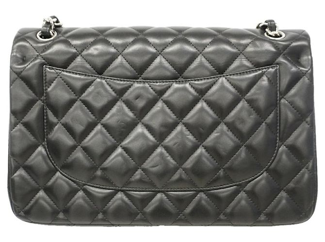 Borsa Chanel in pelle nera Nero - vista 10