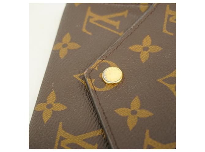 Louis Vuitton Tri-fold Geldbörse Braun - Ansicht 8