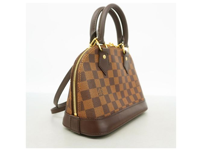 Borsa Louis Vuitton Damier Alma BB Damier ebene - vista 2