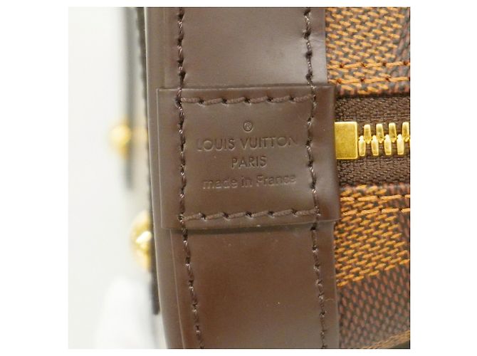 Borsa Louis Vuitton Damier Alma BB Damier ebene - vista 5