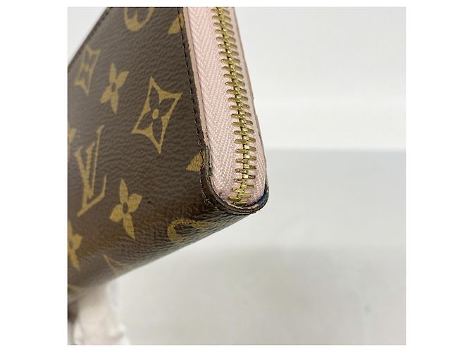 Louis Vuitton Monogram Portefeuille Clemence Long Wallet Rosa Blu - vista 5