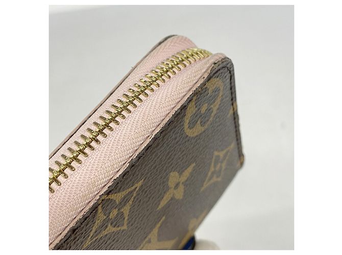 Louis Vuitton Monogram Portefeuille Clemence Long Wallet Rosa Blu - vista 7