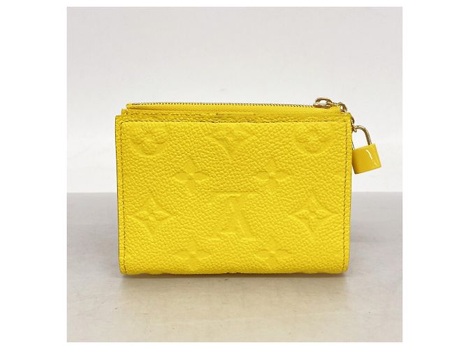 Louis Vuitton Monogram Empreinte Portefeuille Lisa Wallet Giallo - vista 8