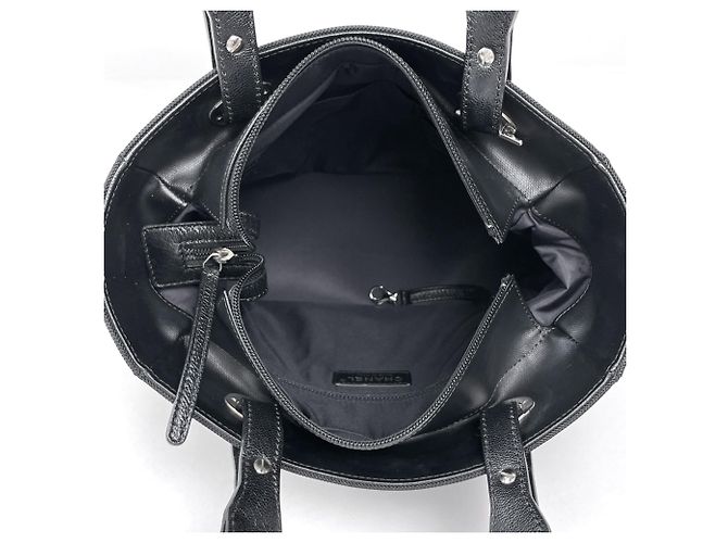 Bolso Tote Chanel Paris Biarritz PM Negro - vista 11