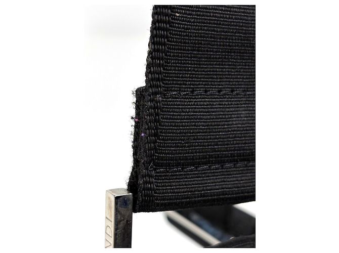 Fendi Schultertasche aus schwarzem Nylon - Ansicht 6