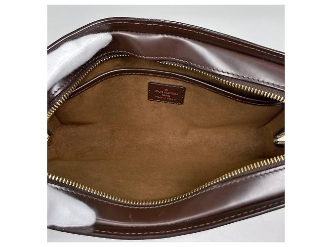Clutch Louis Vuitton Saint Second Bag Marrone Damier ebene - vista 7