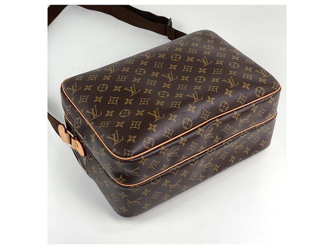 Borsa a tracolla Louis Vuitton Reporter GM Marrone Monogramma - vista 2