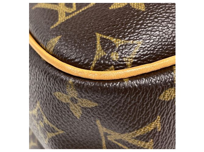 Borsa a tracolla Louis Vuitton Reporter GM Marrone Monogramma - vista 3