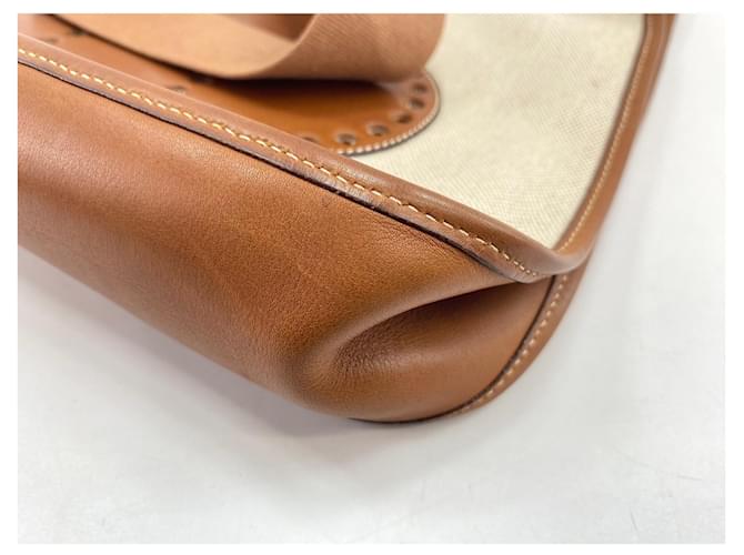 Hermès Borsa a tracolla Hermes Evelyne Marrone - vista 9
