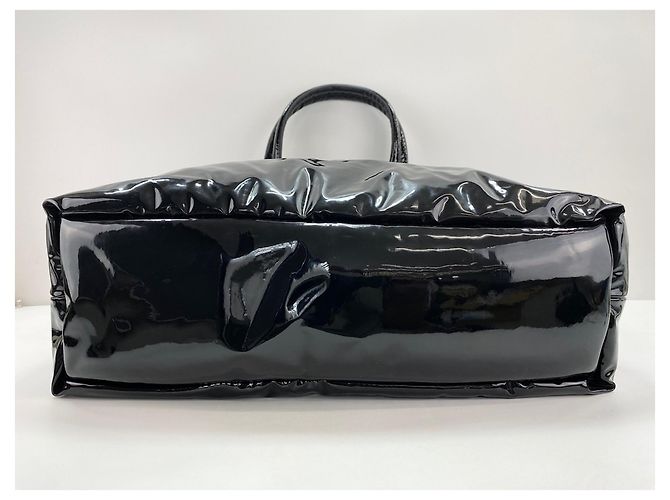 Borsa Tote Yves Saint Laurent Nera Nero - vista 5