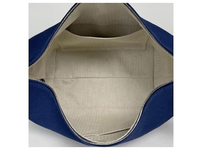 Hermès Borsa Hermes BRIDE AG Nero Verde Blu navy - vista 7