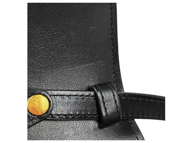 Triomphe Céline Borsa a tracolla Celine Mini Claude in nero - vista 5