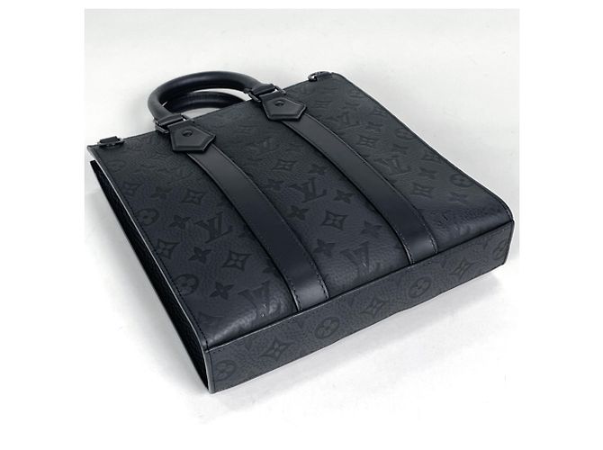 Louis Vuitton Sac Plat Cross Tote Bag Nero Monogramma - vista 2