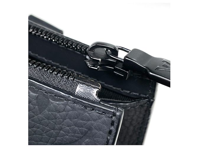 Louis Vuitton Sac Plat Cross Tote Bag Nero Monogramma - vista 7