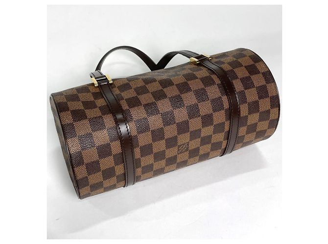 Borsa a mano Louis Vuitton Papillon 30 Marrone Damier ebene - vista 2
