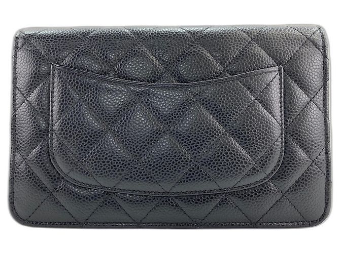 Borsa a tracolla Chanel Mini Matelassé Nero - vista 2