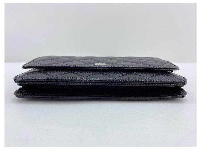 Borsa a tracolla Chanel Mini Matelassé Nero - vista 5