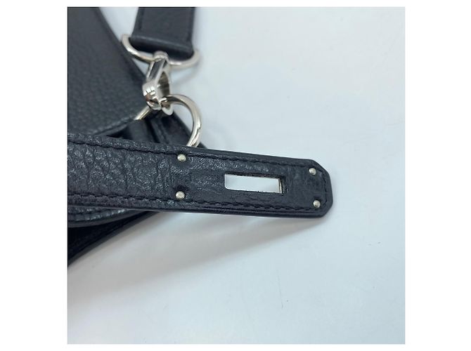 Hermès Borsa a tracolla Hermes Jypsiere 28 in Nero - vista 13