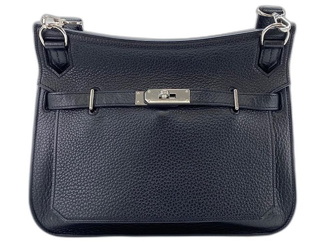Hermès Borsa a tracolla Hermes Jypsiere 28 in Nero - vista 2