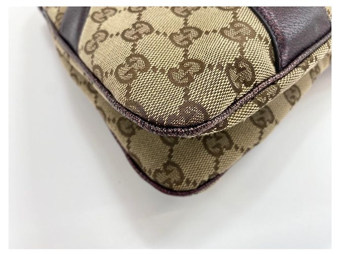 Borsa a tracolla Gucci Bamboo in viola Porpora - vista 6