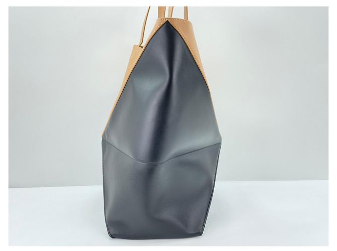 Borsa Tote Loewe Puzzle Fold, Brown Marrone - vista 3