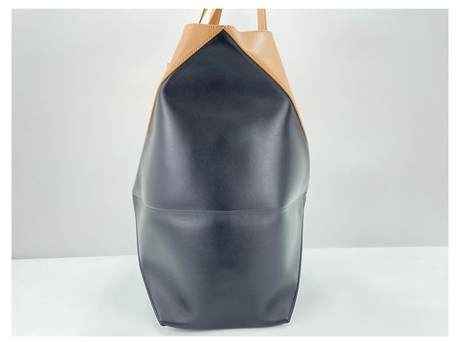 Borsa Tote Loewe Puzzle Fold, Brown Marrone - vista 4