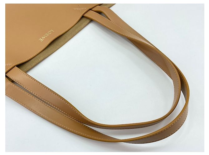 Borsa Tote Loewe Puzzle Fold, Brown Marrone - vista 8