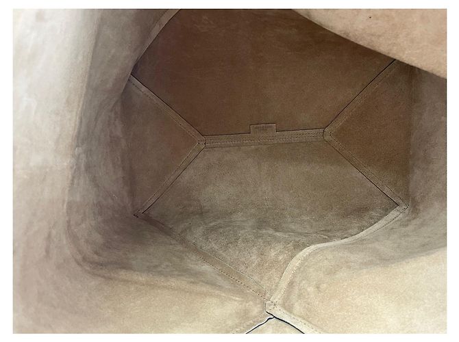 Borsa Tote Loewe Puzzle Fold, Brown Marrone - vista 9