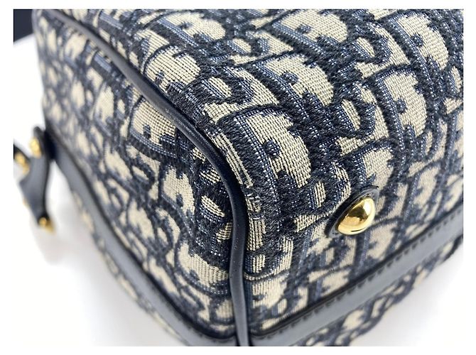 Borsa Boston Christian Dior Navy Blu navy - vista 8