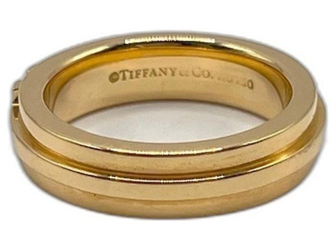 Anello Tiffany & Co. T Narrow Band in oro D'oro - vista 2