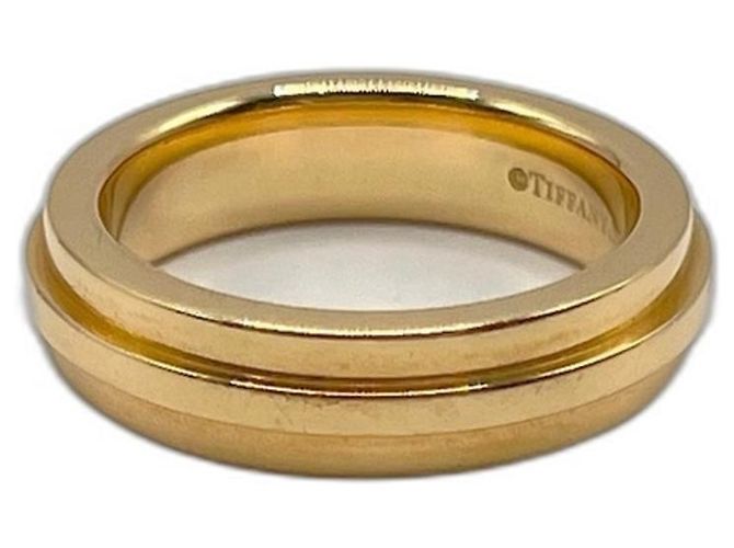 Anello Tiffany & Co. T Narrow Band in oro D'oro - vista 3