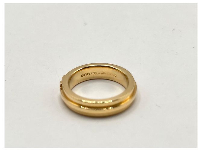 Anello Tiffany & Co. T Narrow Band in oro D'oro - vista 5