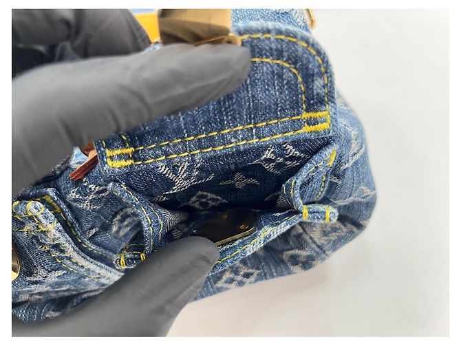 Louis Vuitton Blue Sac à Dos Backpack - vista 14
